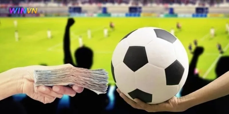 Hình ảnh người chơi lựa chọn kèo bóng đá 0.5/1 trên một nhà cái uy tín